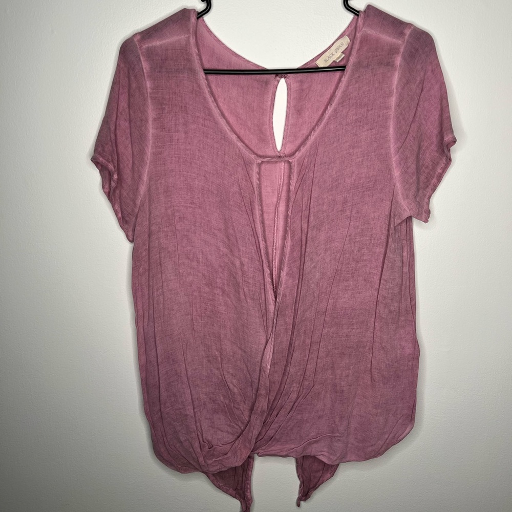 Black Swan short sleeve top Size small